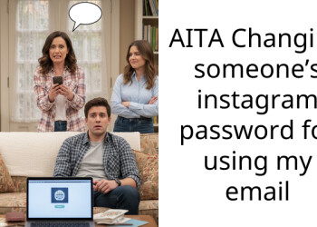 AITA Changing someone’s instagram pa*sword for using my email