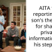 AITA for reporting my son’s ther***st for sharing private information with his stepdad?