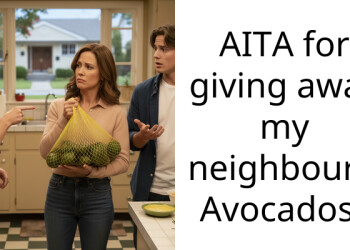 A Neighbor Got Mad After The Avocados That She Gets For Free Was Given To Other People