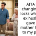 AITA for changing the locks when my ex husband gave his mother his key to my place?