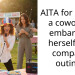 AITA for letting a coworker embarra*s herself at a company outing?