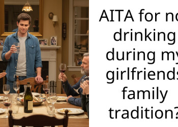 AITA for not drinking during my girlfriends family tradition?