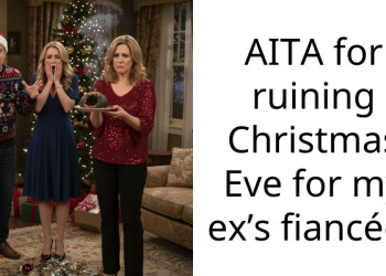 Lady Ruins Christmas Eve For Her Ex And His Fiancee By Showing Up With Their Son, Argument Ensues
