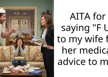 AITA for saying “F U” to my wife for her medical advice to me?
