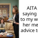 AITA for saying “F U” to my wife for her medical advice to me?