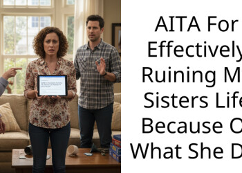 AITA For Effectively Ruining My Sisters Life Because Of What She Did