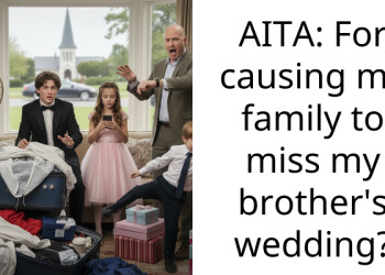 AITA: For causing my family to miss my brother’s wedding?