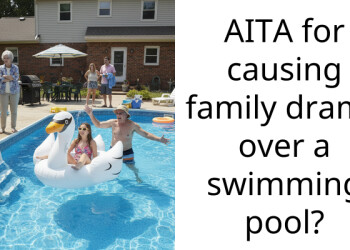Ent*tled Mom Blasts Sister For Barring Her Diaper-Clad Toddler From Pool Playtime To Avoid Any “Potty Accident”