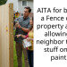 AITA for building a Fence on my property and not allowing my neighbor to hang stuff on it or paint it?