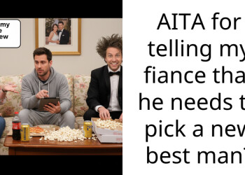 AITA for telling my fiance that he needs to pick a new best man?