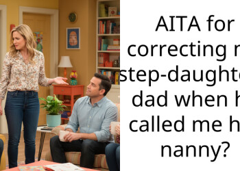 AITA for correcting my step-daughter’s dad when he called me her nanny?