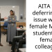 AITA for deferring an issue with a female Muslim student to a female colleague?
