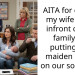 Man Calls Out His Wife In Front Of Her Family For Being Petty And Putting Her Maiden Name On Their Son’s Birth Certificate, And Now He Asks If He Went Too Far