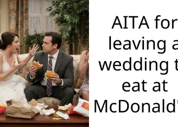 Lady Gets Berated By Bride For Leaving A Wedding Where Guests Paid For Their Meals To Eat At McDonald’s
