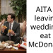 Lady Gets Berated By Bride For Leaving A Wedding Where Guests Paid For Their Meals To Eat At McDonald’s