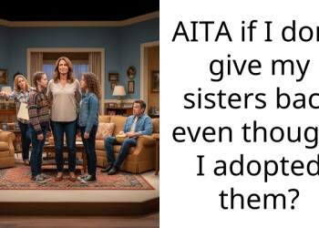 AITA if I don’t give my sisters back even thought I adopted them?