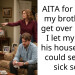 AITA for telling my brother to get over it after I let my ex in his house so he could see our sick son?