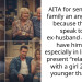 AITA for sending my family an angry email because they still speak to my ex-husband and even have him over, especially in light of his present “relationship” with a girl 20 years younger than him?