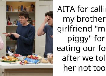 I Started Oinking At My Brother’s Girlfriend Every Time She Stole My Food