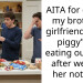 I Started Oinking At My Brother’s Girlfriend Every Time She Stole My Food
