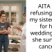 AITA for refusing to do my sisters hair for her wedding after she survived cancer?