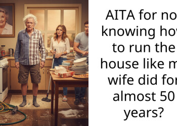 Redditors Roast A User Who Isn’t Willing To Perform Household Ch**es Now That He’s Retired While His Wife Is Working