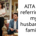 AITA for referring to my husband as family?
