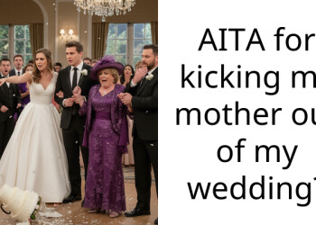 Mom Invited My Late Wife’s Parents To My Wedding So I Kicked Her Out In Front Of Everyone