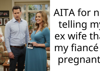 AITA for not telling my ex wife that my fiancé is pregnant?