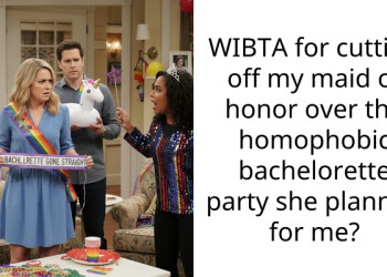 WIBTA for cutting off my maid of honor over the h**ophobic bachelorette party she planned for me?