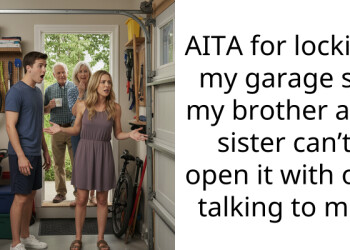 I Locked My Sister Out of My Garage After She Kept Treating My House Like Her Storage Unit