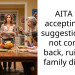 AITA for accepting the suggestion and not coming back, ruined a family dinner?