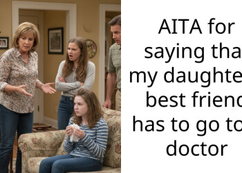 AITA for saying that my daughter’s best friend has to go to a doctor