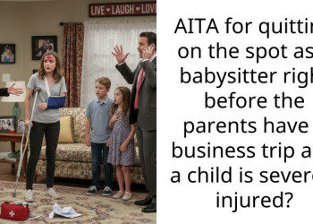 Ent*tled Father Expects Babysitter To “Sense” When Needed, Cuts Her Pay Drastically As Penalty