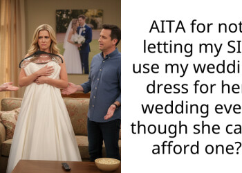 AITA for not letting my SIL use my wedding dress for her wedding even though she can’t afford one?