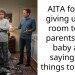 AITA for not giving up my room to my parents’ new baby and saying bad things to them?