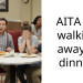 AITA for walking away at dinner.