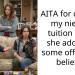 AITA for cutting my niece’s tuition after she adopted some offensive beliefs?