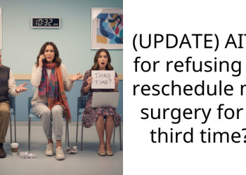 (UPDATE) AITA for refusing to reschedule my surgery for a third time?