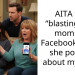 AITA for “blasting” my mom on Facebook when she posted about my son?