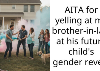 AITA for yelling at my brother-in-law at his future child’s gender reveal