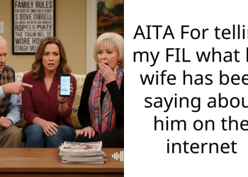AITA For telling my FIL what his wife has been saying about him on the internet
