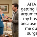 AITA for getting into an argument with my husband because he left me during surgery.