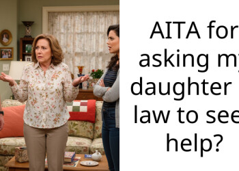 AITA for asking my daughter in law to seek help?