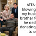 AITA for blowing up at my husband’s brother for how he declined donating s**rm to us?