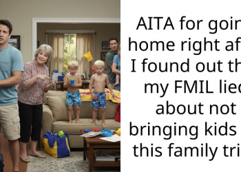 My Fiance’s Mom Lied About A No-Kids Trip So She Could Exclude My Daughters