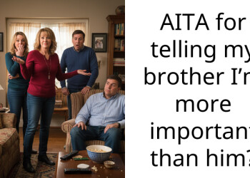 AITA for telling my brother I’m more important than him?