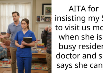 Redditor Insists That Her Brother and Sister-in-Law Need to Visit More Often Despite Her 80-Hour Work Weeks