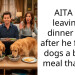 AITA for leaving a dinner date after he fed his dogs a better meal than us?