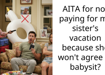 Woman Agrees to Pay for Student Sister to Go on Family Vacation Their Mom Planned for Their Ailing Father If She Babysits Sometimes, She Refuses